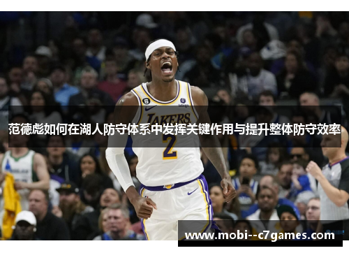 范德彪如何在湖人防守体系中发挥关键作用与提升整体防守效率